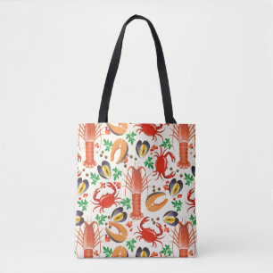 Seafood Patroon Tote Bag
