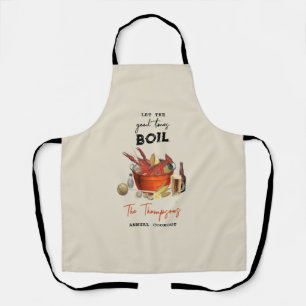 Seafood Zomer Jaarlijkse Crawfish Boil Party Schort