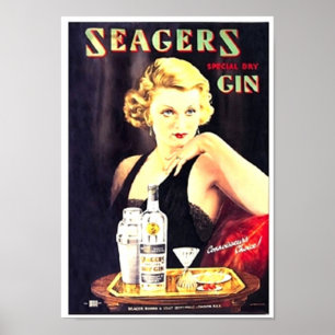 Seager's Gin Poster