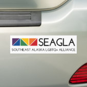 SEAGLA Logo Bumpersticker (Op auto)