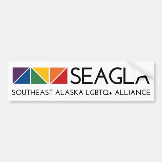SEAGLA Logo Bumpersticker (Voorkant)