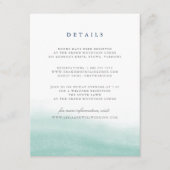 Seaglass Tides Guest Information Kaart (Voorkant)