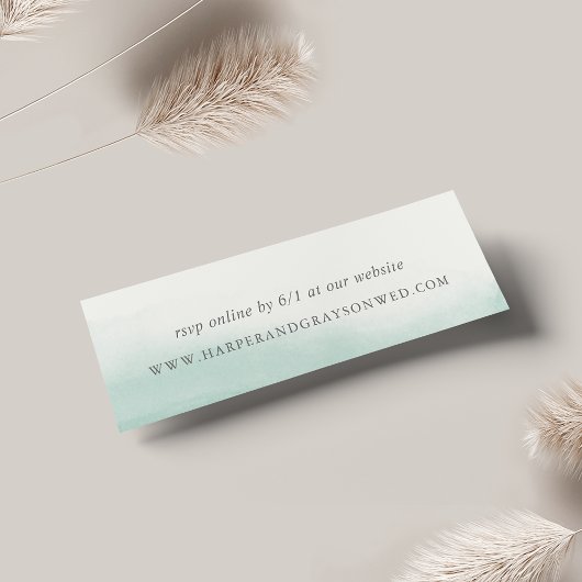 Seaglass Tides Site Mariage Cartes RSVP