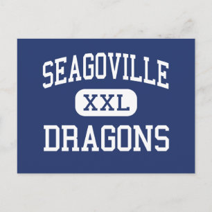 Seagoville Dragons Middle Seagoville Texas Briefkaart