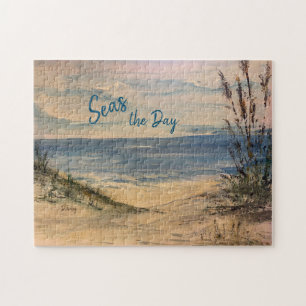 Seagrass Flat Jigzaag Puzzle Legpuzzel