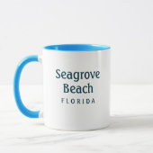 Seagrove Beach Floride Café Mug (Gauche)