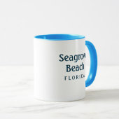Seagrove Beach Floride Café Mug (Devant droit)