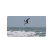 Seagull-adreslabel Etiket (Voorkant)