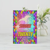 Seagull Beach Ocean Lake Invitation de la partie n (Debout devant)