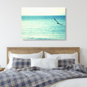 Seagull Canvas Afdruk (Insitu (Slaapkamer))