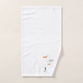 Seagull Design Monogrammed (Serviette à main)