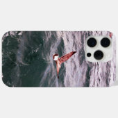 SEAGULL DIE OVER DE WAVELEN VLIEGT Case-Mate iPhone CASE (Achterkant (horizontaal))