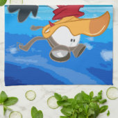 SEAGULL MET PILOT GOGGLAS THEEDOEK (Gevouwen)