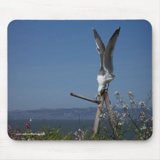 Seagull Mousepad Muismat (Voorkant)