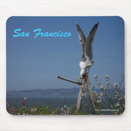 Seagull Mousepad Muismat (Voorkant)