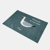 Seagull Nautical Doormat Deurmat (Schuin)