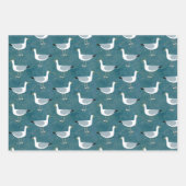 Seagull Nautical Inpakpapier Vel (Voorkant 3)