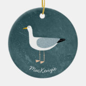 Seagull Personalized Keramisch Ornament (Voorkant)