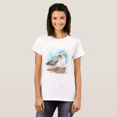 Seagull Studie 2 T-shirt (Voorkant volledig)