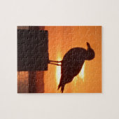 Seagull Sunset Legpuzzel (Horizontaal)