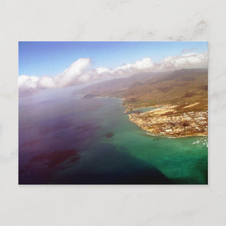 Seagull View of Honolulu in Oahu Postcard Briefkaart