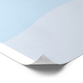 Seagull vliegt in de lucht poster (Hoek)