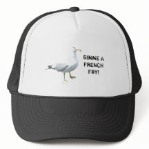 Seagull zegt dat Gimme een Franse Fry is