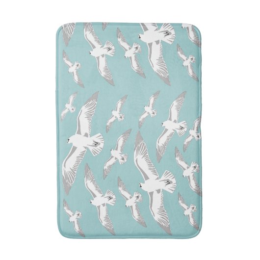Seagulls Galore Bath Mat (Voorkant Verticaal)