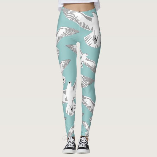 Seagulls Galore Leggings femmes (Devant)