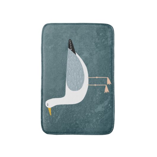 Seagulls Nautical Badmat (Voorkant Verticaal)