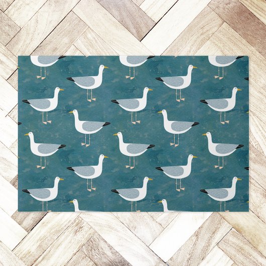 Seagulls Nautical Deurmat