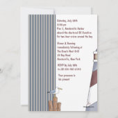 Seagull's Nautical Invitation Kaart (Achterkant)