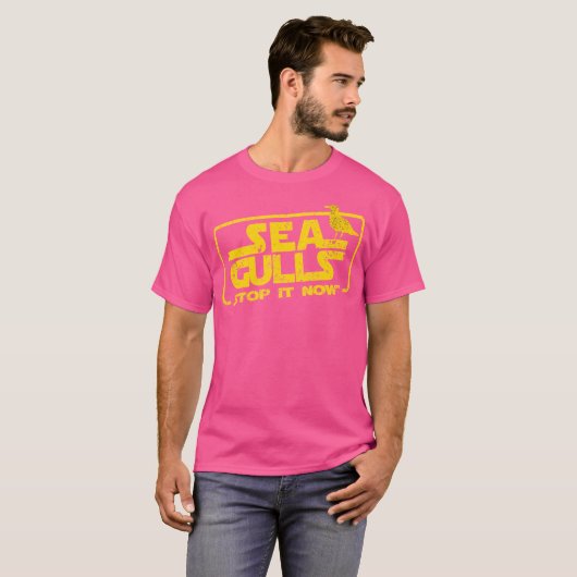Seagulls T-shirt (Voorkant volledig)