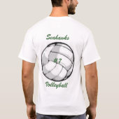 Seahawks VB #7 T-shirt (Achterkant)
