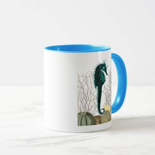 SeaHorse and Zee Urchins 2 Mok (Voorkant rechts)