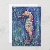 Seahorse Art, Blank Note Cards (Voorkant / Achterkant)