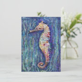 Seahorse Art, Blank Note Cards (Staand voorkant)