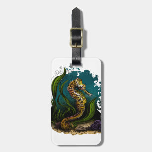 Seahorse Bagagelabel