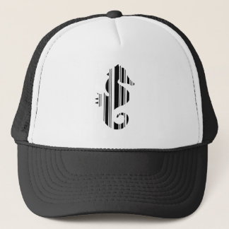 SEAHORSE BAR CODE Fish Barcode Patroon Design Trucker Pet