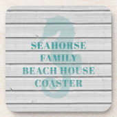 Seahorse Beach House Dessous de verre - Ensemble d (Devant)