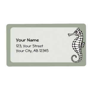 Seahorse Black Etiket