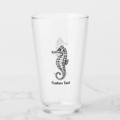Seahorse Black Glas (Voorkant)