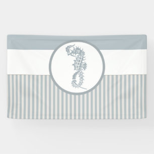 Seahorse Blue Classic Nautical Elegant Spandoek