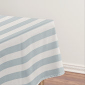 Seahorse Blue Classic Nautical Elegant Tafelkleed (Voorbeeld)