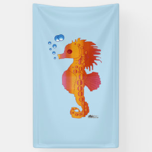 Seahorse Bubble Baby Spandoek