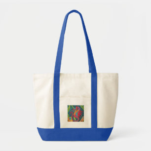 Seahorse Canvas tas