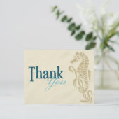 Seahorse Carte de remerciements (Debout devant)