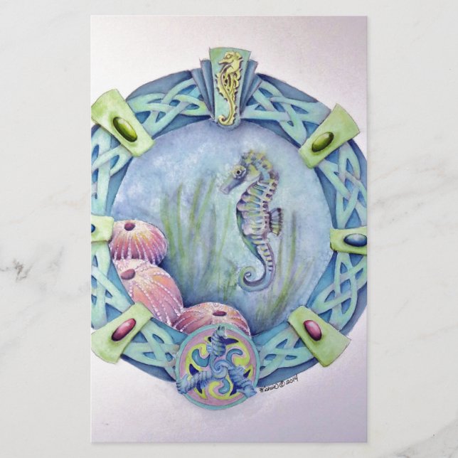 Seahorse-celtic zodiac-May 13-9 juni (Voorkant)