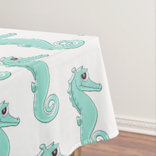 Seahorse design tafelkleed