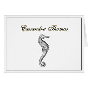SeaHorse Embleem Wapenschild Lijst H